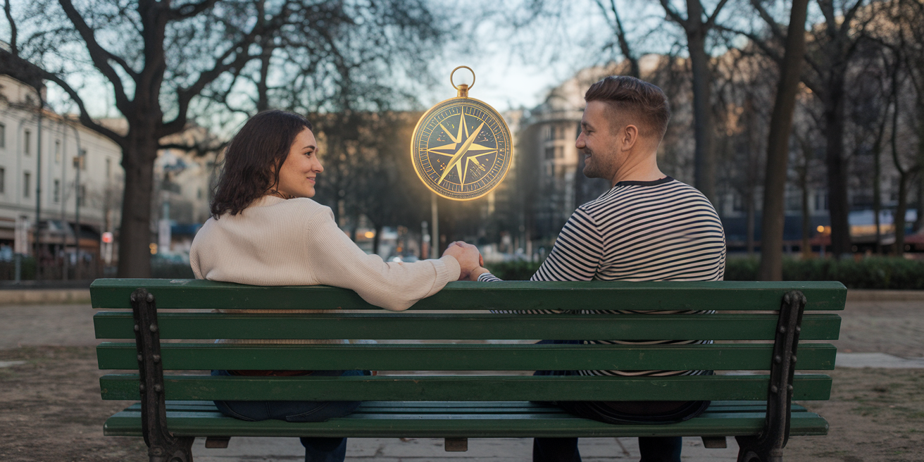 a-serene-photo-of-a-couple-sitting-on-a-_00JNcTICRGeK2mPfToa0xQ_pfUD_9KfSIKQecYyqvViiQ