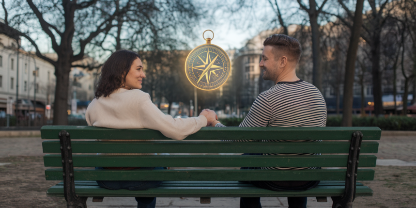 a-serene-photo-of-a-couple-sitting-on-a-_00JNcTICRGeK2mPfToa0xQ_pfUD_9KfSIKQecYyqvViiQ