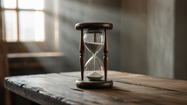 a-photograph-of-a-single-antique-hourgla_ZHIKVgL1Q5GT93N1AwEINw_zeK7Ke9ESeSUpqItFq-h-w